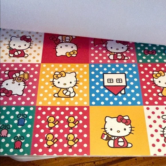 12 by 12 Hello Kitty Pink and Blue Mega Paper Pad - Picture 9 of 14